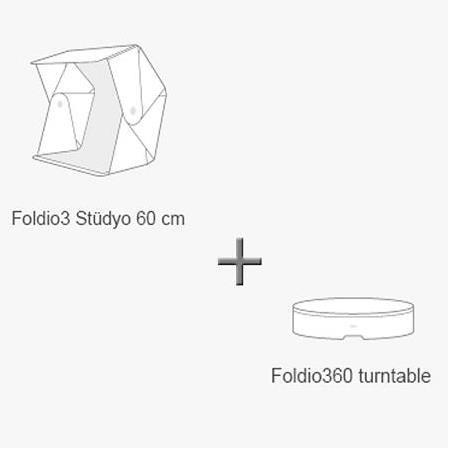 Foldio3 + Foldio360 Led Işıklı Ürün Çekim Çadırı